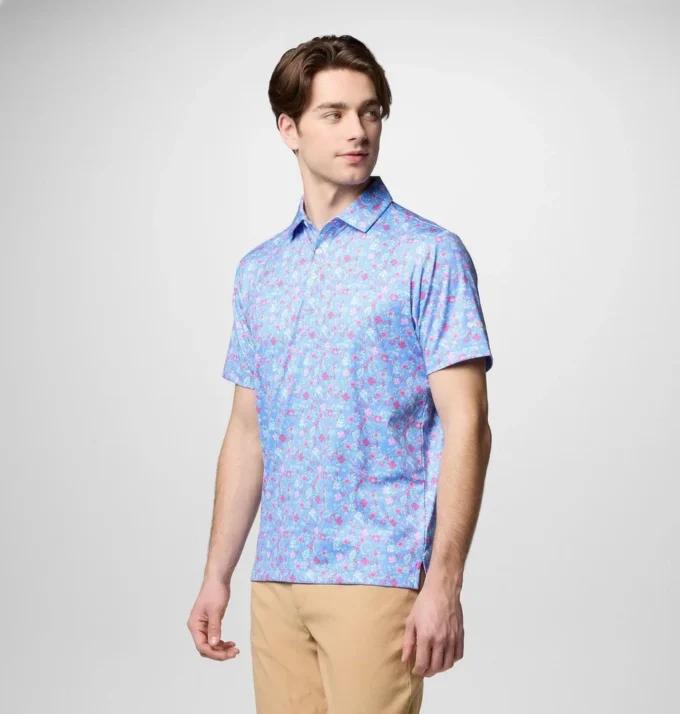 Herren-Polohemd „Countryside Green” Herren-Polohemd „Countryside Green”