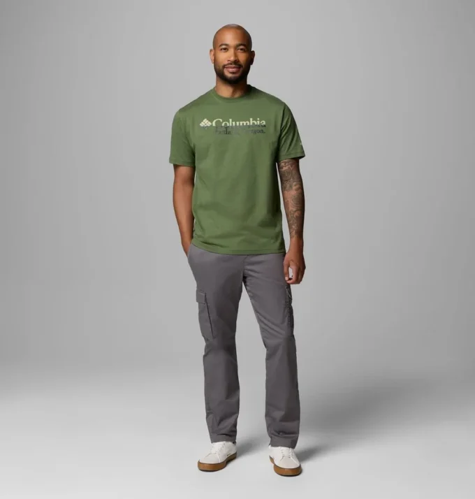Herren Port PDX CSC Kurzarm-T-Shirt