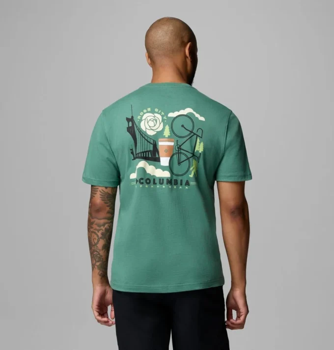 Herren Portlents PDX CSC Kurzarm-T-Shirt