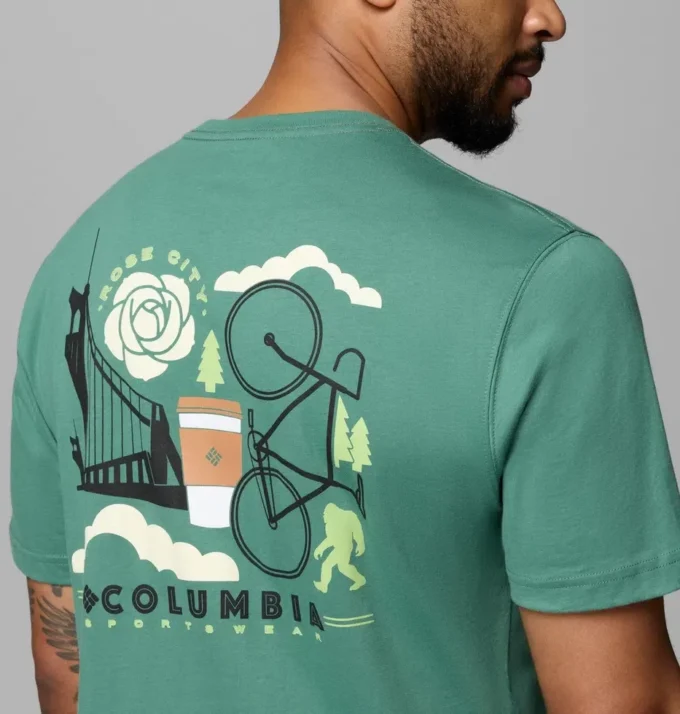 Herren Portlents PDX CSC Kurzarm-T-Shirt