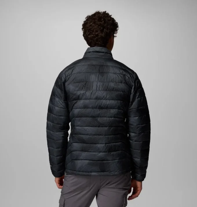 Herren Powder Lite™ II Printed Jacke