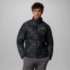 Herren Powder Lite™ II Printed Jacke – Lang