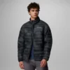 Herren Powder Lite™ II Printed Jacke – Lang