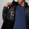 Herren Powder Lite™ II Printed Jacke – Lang