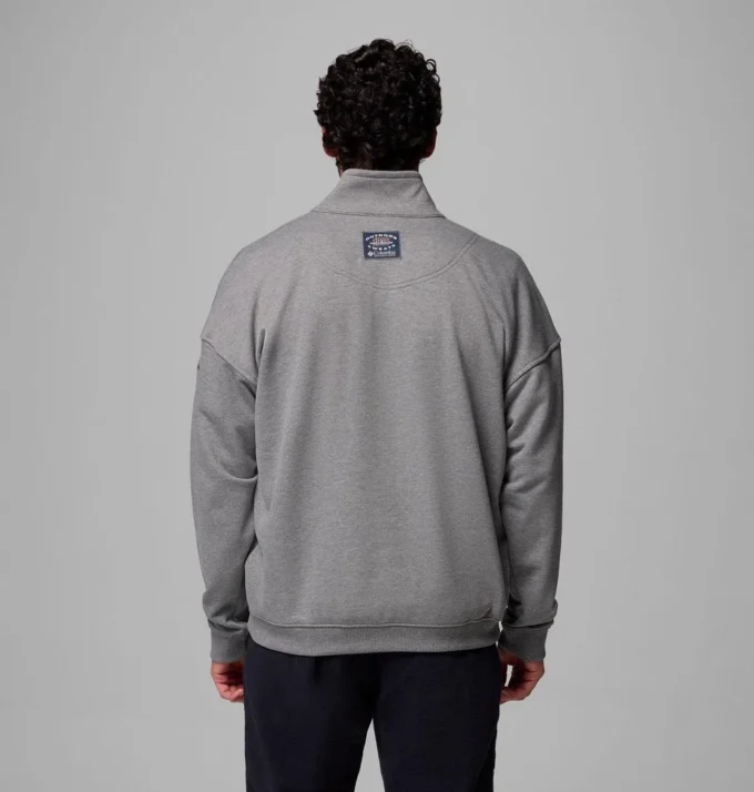 Herren-Pullover mit halbem Reißverschluss aus Bugasweat™ Herren-Pullover mit halbem Reißverschluss aus Bugasweat™