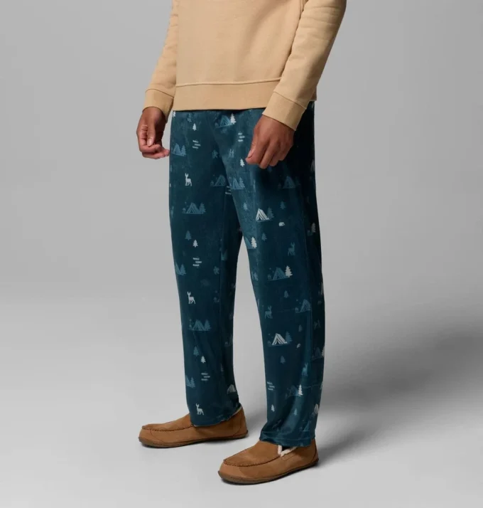 Herren-Pyjama-Hose aus Minky-Fleece