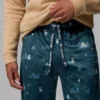 Herren-Pyjama-Hose aus Minky-Fleece