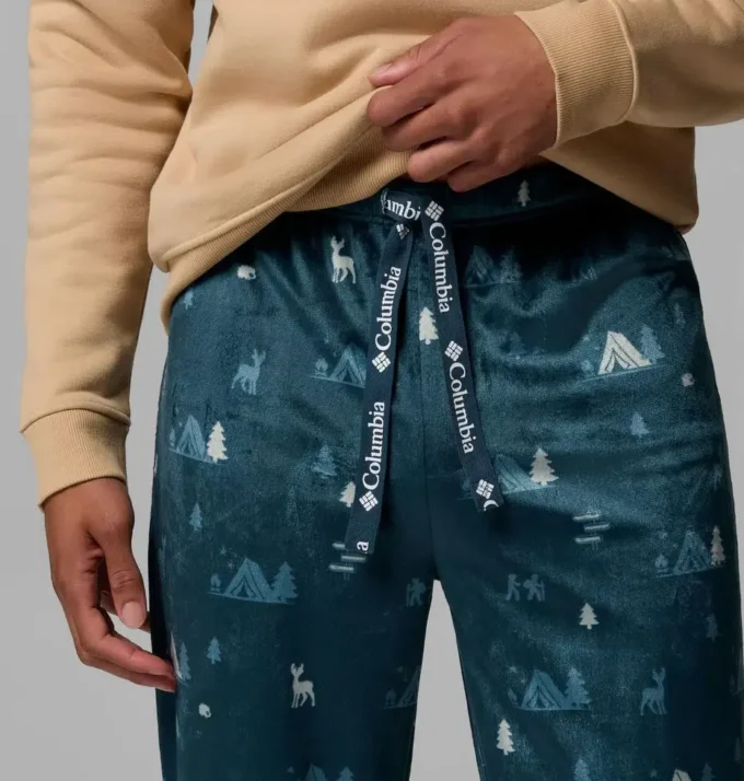 Herren-Pyjama-Hose aus Minky-Fleece