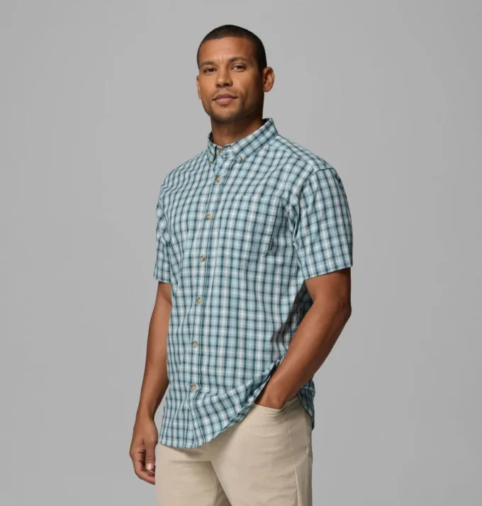 Herren Rapid Rivers™ II Kurzarmhemd – Lang