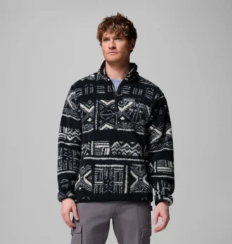 Herren Rugged Ridge™ High Pile Half Zip Jacke
