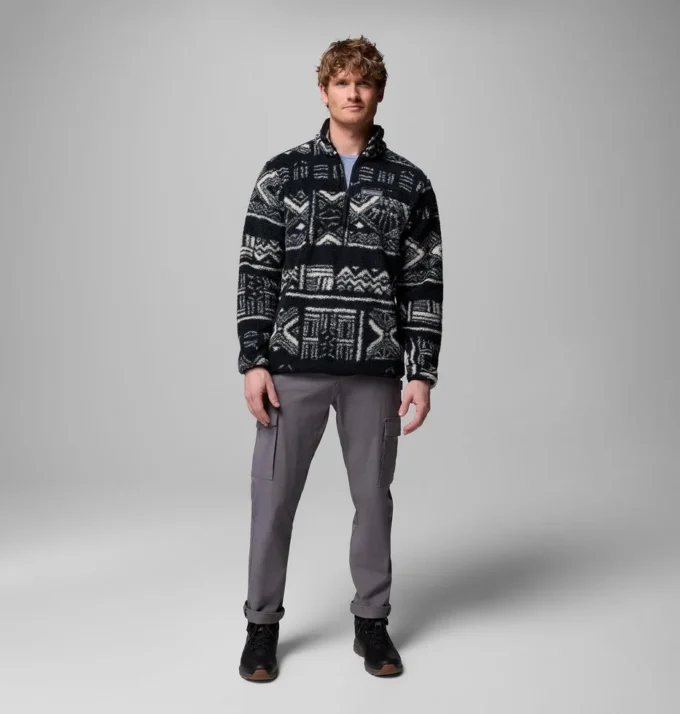 Herren Rugged Ridge™ High Pile Half Zip Jacke