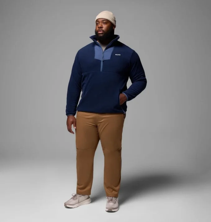 Herren Sequoia Grove™ Fleece mit halbem Reißverschluss – groß