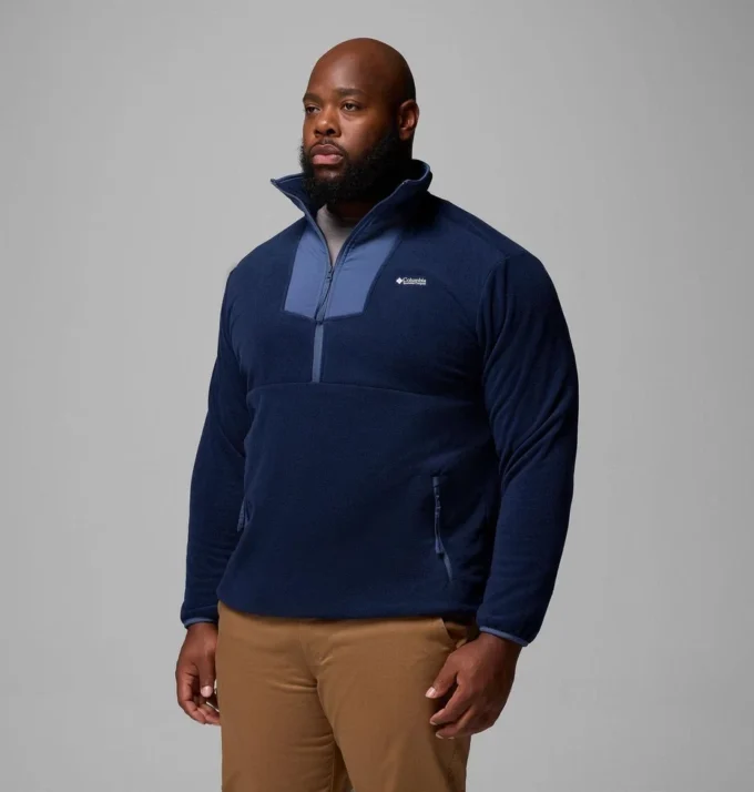 Herren Sequoia Grove™ Fleece mit halbem Reißverschluss – groß