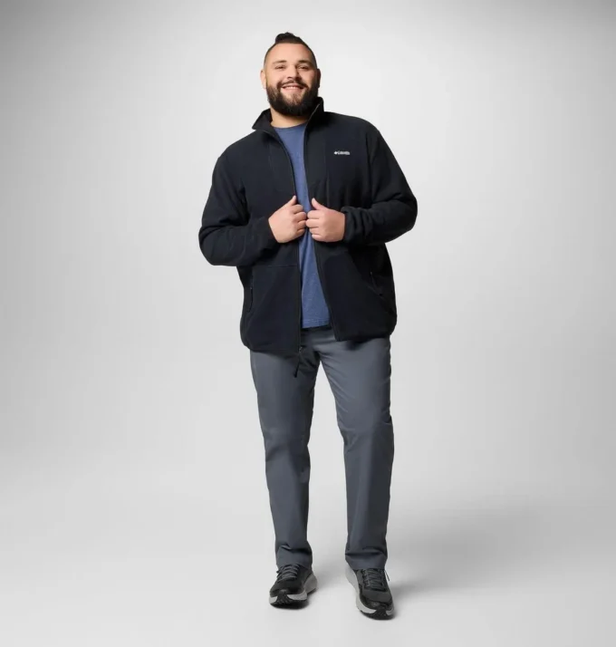 Herren Sequoia Grove™ Fleecejacke mit durchgehendem Reißverschluss – groß