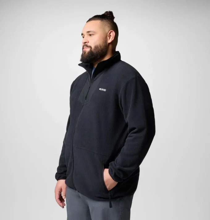 Herren Sequoia Grove™ Fleecejacke mit durchgehendem Reißverschluss – groß