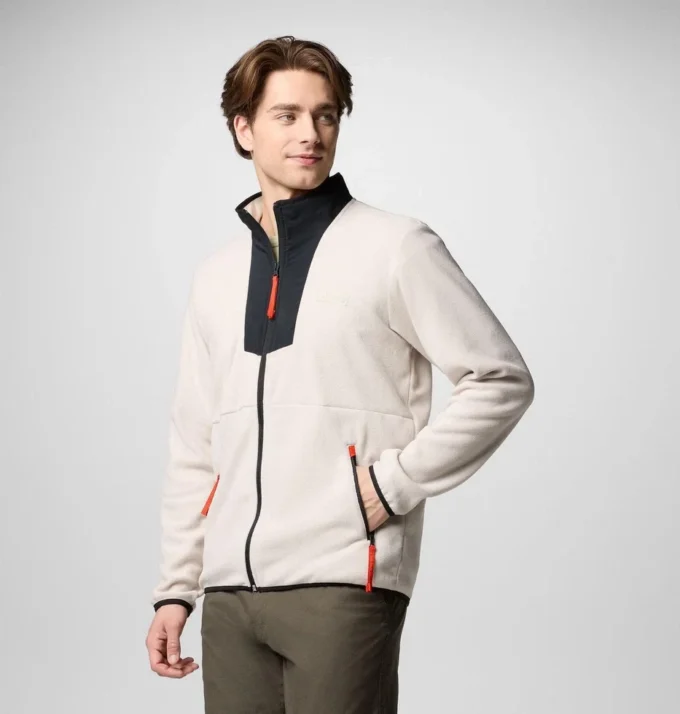 Herren Sequoia Grove™ Fleecejacke mit durchgehendem Reißverschluss – Tall