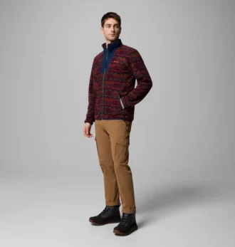 Herren Sequoia Grove™ Printed Full Zip – Tall