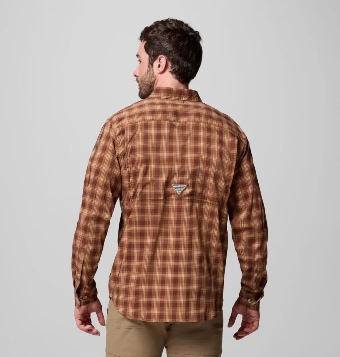 Herren Sharptail™ Langarm-Shirt mit Garnfärbung Herren Sharptail™ Langarm-Shirt mit Garnfärbung