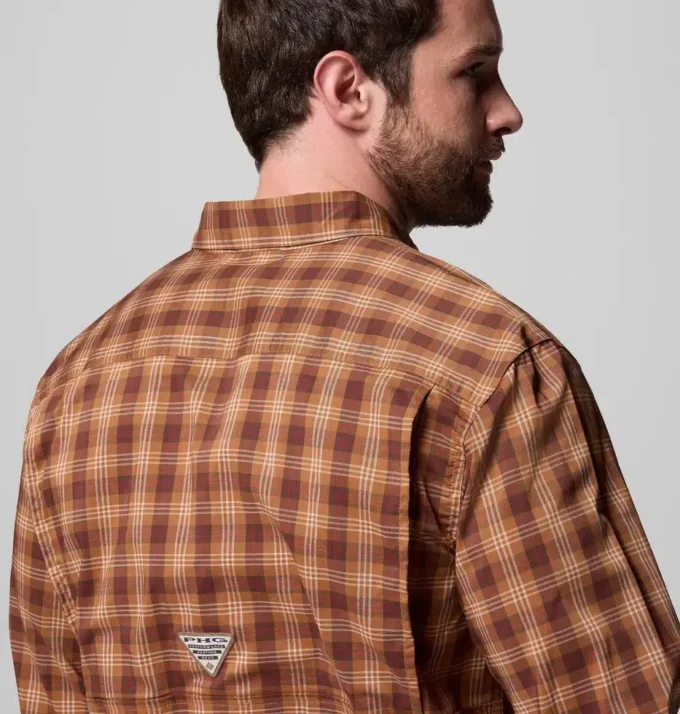 Herren Sharptail™ Langarm-Shirt mit Garnfärbung Herren Sharptail™ Langarm-Shirt mit Garnfärbung