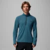 Herren-Shirt DriVenture™ mit halbem Reißverschluss