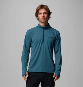 Herren-Shirt DriVenture™ mit halbem Reißverschluss