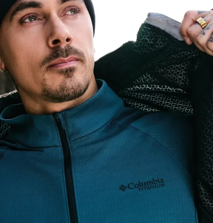 Herren-Shirt DriVenture™ mit halbem Reißverschluss