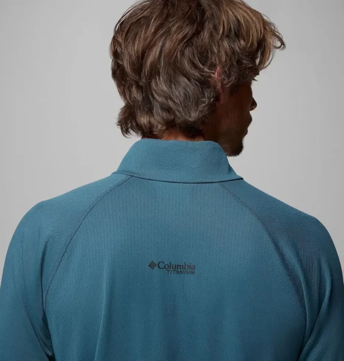 Herren-Shirt DriVenture™ mit halbem Reißverschluss