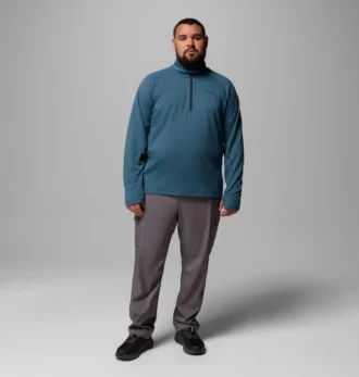 Herren-Shirt DriVenture™ mit halbem Reißverschluss – groß