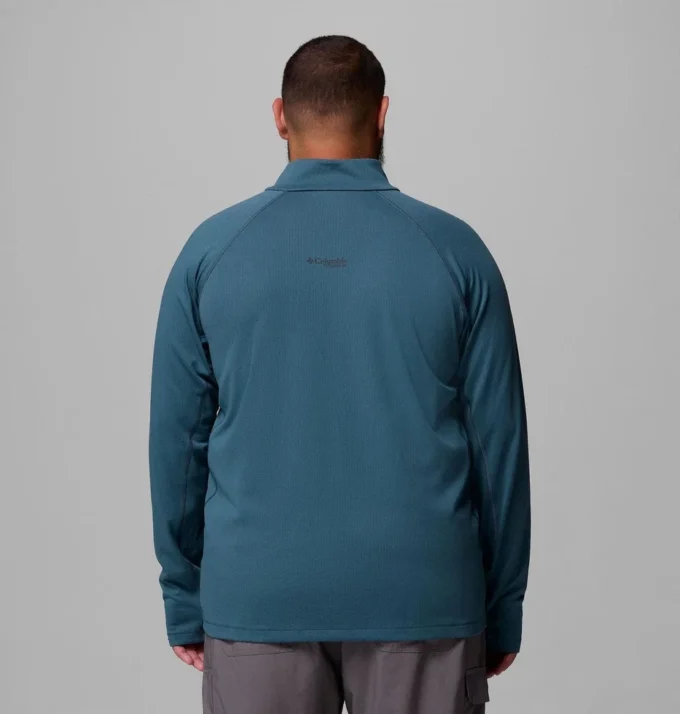 Herren-Shirt DriVenture™ mit halbem Reißverschluss – groß Herren-Shirt DriVenture™ mit halbem Reißverschluss – groß