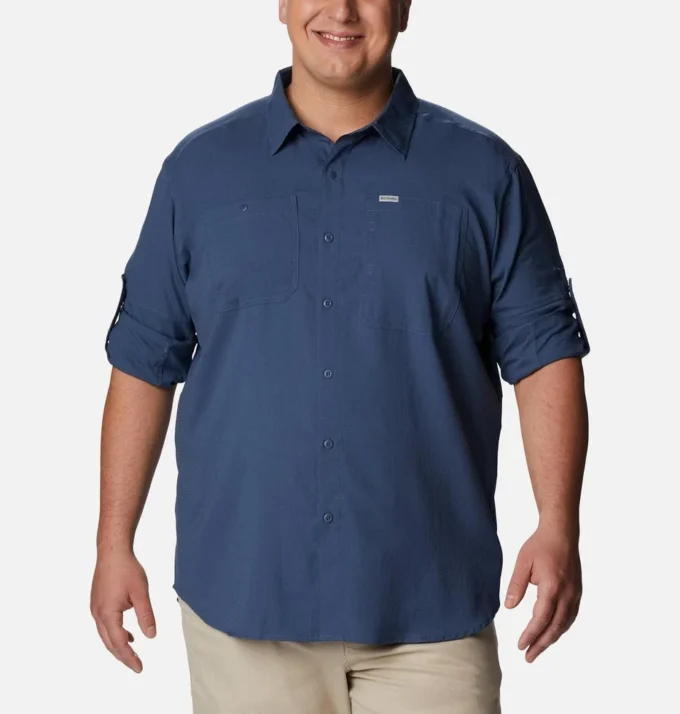 Herren Silver Ridge™ Utility Lite Langarmhemd – groß Herren Silver Ridge™ Utility Lite Langarmhemd – groß