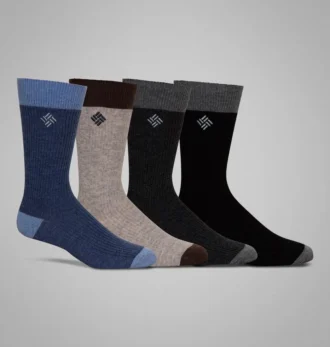 Herren-Socken mit Struktur – 4er-Pack