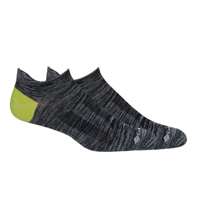 Herren Space Dye BRR No-Show Lightweight Socken – 2er-Pack