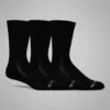 Herren-Sport-Crew-Socken mit Polsterung – 3er-Pack