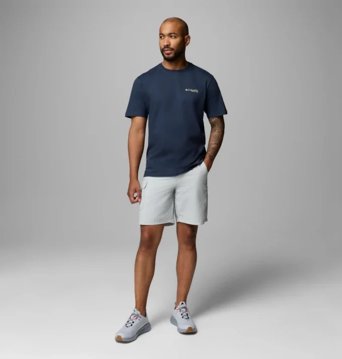 Herren Sportsman LA Br PFG Kurzarm-T-Shirt