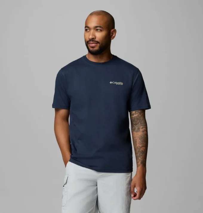 Herren Sportsman LA Br PFG Kurzarm-T-Shirt