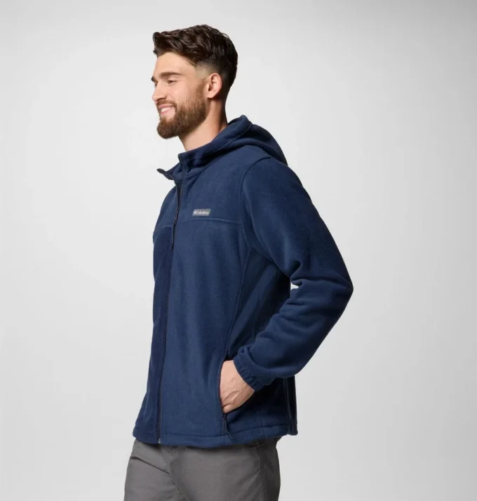 Herren Steens Mountain Fleece-Hoodie mit durchgehendem Reißverschluss
