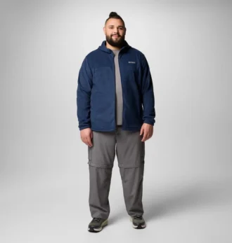 Herren Steens Mountain Fleece-Hoodie mit durchgehendem Reißverschluss – groß