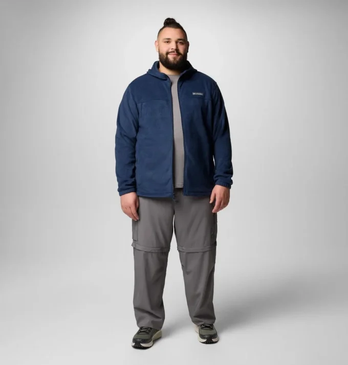 Herren Steens Mountain Fleece-Hoodie mit durchgehendem Reißverschluss – groß