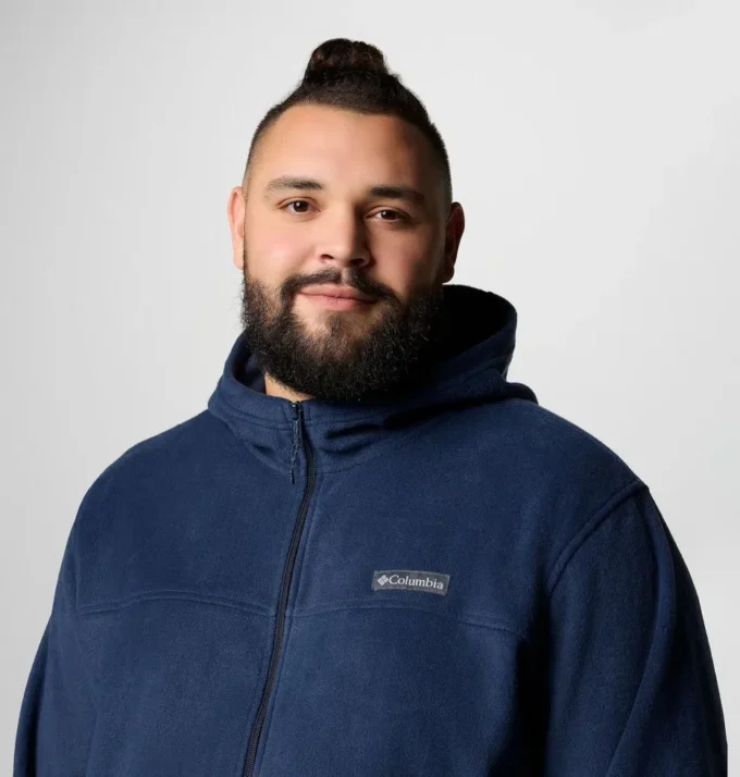 Herren Steens Mountain Fleece-Hoodie mit durchgehendem Reißverschluss – groß