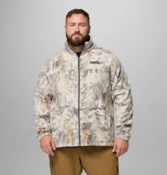 Herren Steens Mountain™ Fleecejacke mit Aufdruck – groß