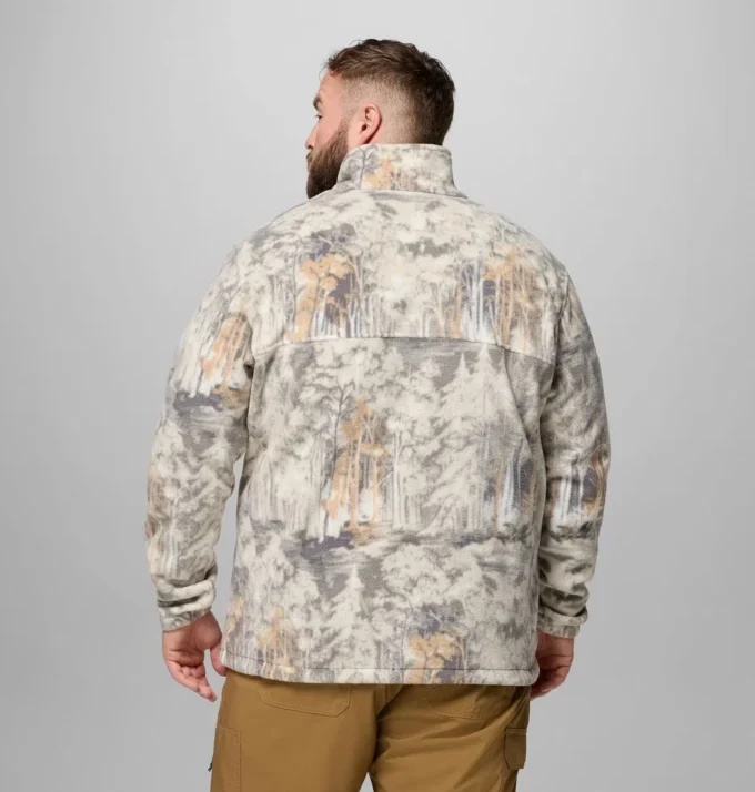 Herren Steens Mountain™ Fleecejacke mit Aufdruck – groß