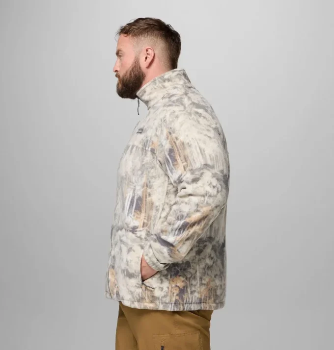 Herren Steens Mountain™ Fleecejacke mit Aufdruck – groß