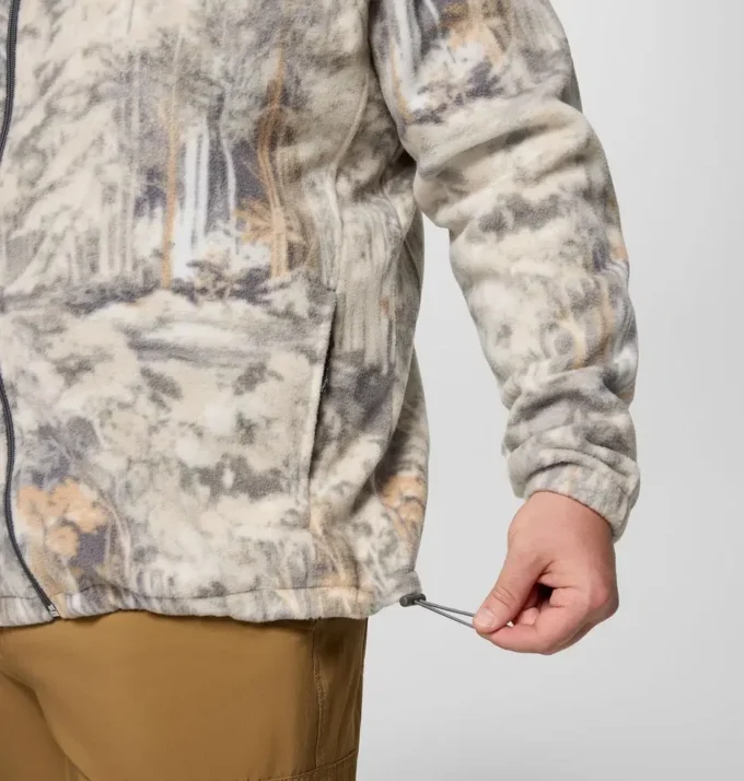 Herren Steens Mountain™ Fleecejacke mit Aufdruck – groß
