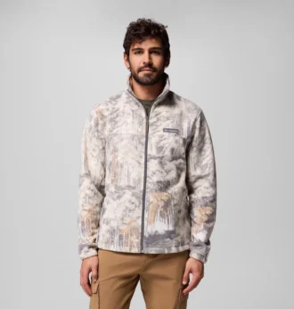 Herren Steens Mountain™ Fleecejacke mit Print – Lang