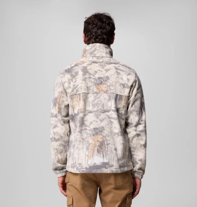 Herren Steens Mountain™ Fleecejacke mit Print – Lang