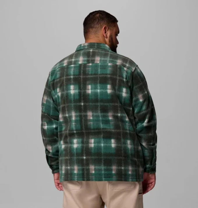 Herren Steens Mountain™ Printed Fleece Shirt Jacket II – Big