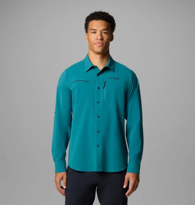 Herren Summit Valley™ Gewebtes Langarmhemd Herren Summit Valley™ Gewebtes Langarmhemd