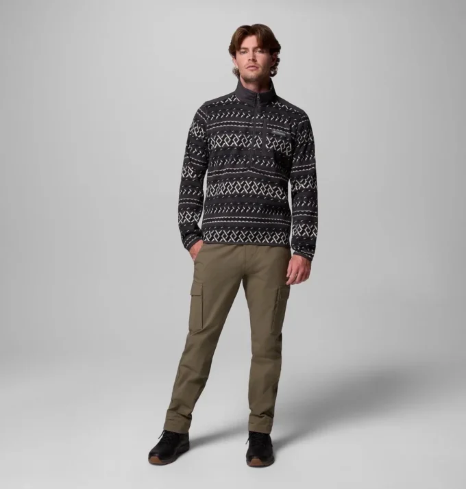 Herren Sweater Weather™ II Pullover mit Halb-Reißverschluss und Print