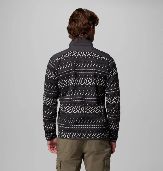 Herren Sweater Weather™ II Pullover mit Halb-Reißverschluss und Print