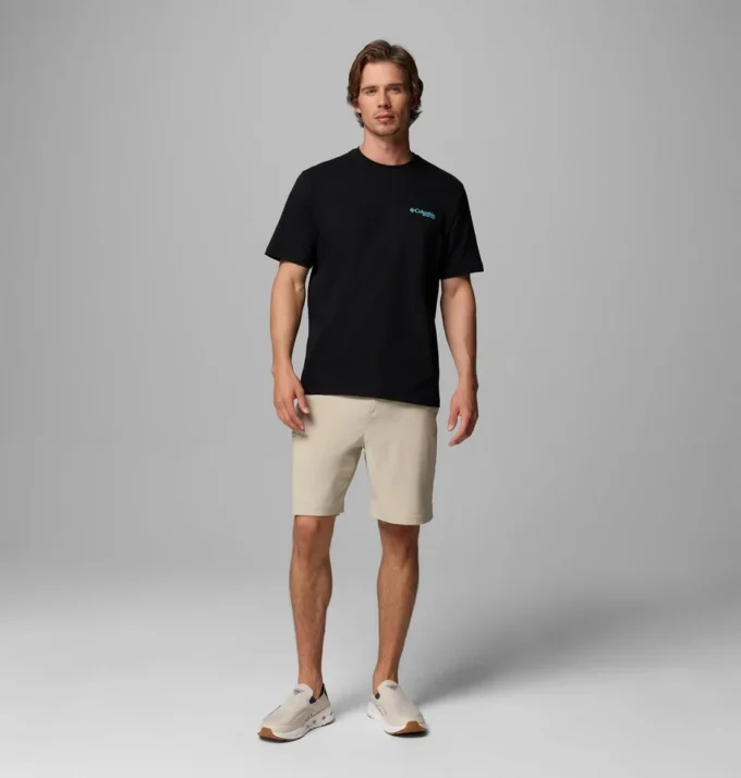 Herren-T-Shirt „Ahab Fly PFG” mit kurzen Ärmeln